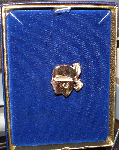 Another View of Gold Sardinian Symbol