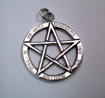 Pendacle in Sterling Silver with Engraving