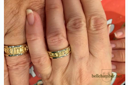 Gaelic wedding rings