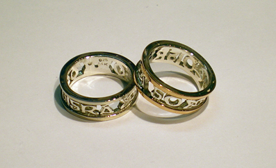 Gaelic Wedding Rings - Gra Go Deo