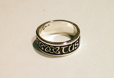 Silver Gaelic Ring