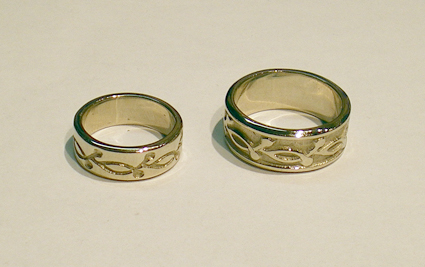 Custom Made Craig Celtic Rings