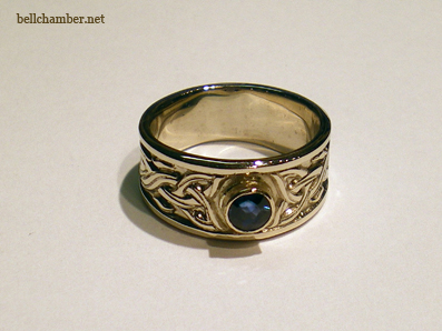 Tribal Celtic Version of the Dianne Loveknot Ring