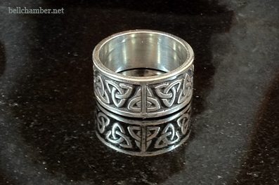 Sizing Bar on Welsh Dragons Crest Ring