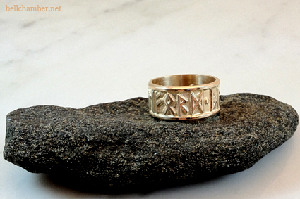 Custom Rune Ring in Gold