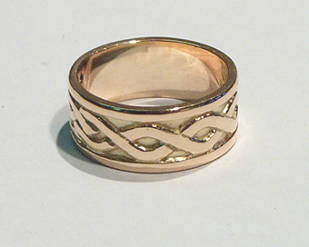 Double Loveknot Ring