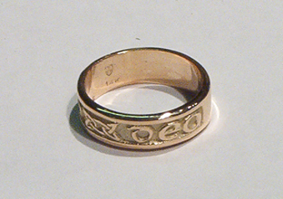 Gaelic Wedding Ring