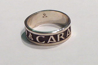 Gaelic Ring with triskele