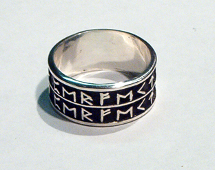 Rune Ring Silver 
