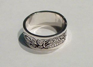 Custom Haida Ring